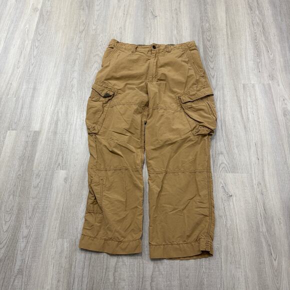 Vintage Other - Vintage Arizona Jean Co. Cargo Pants Men's 36x30 Tan y2k Skater Fatigue Baggy